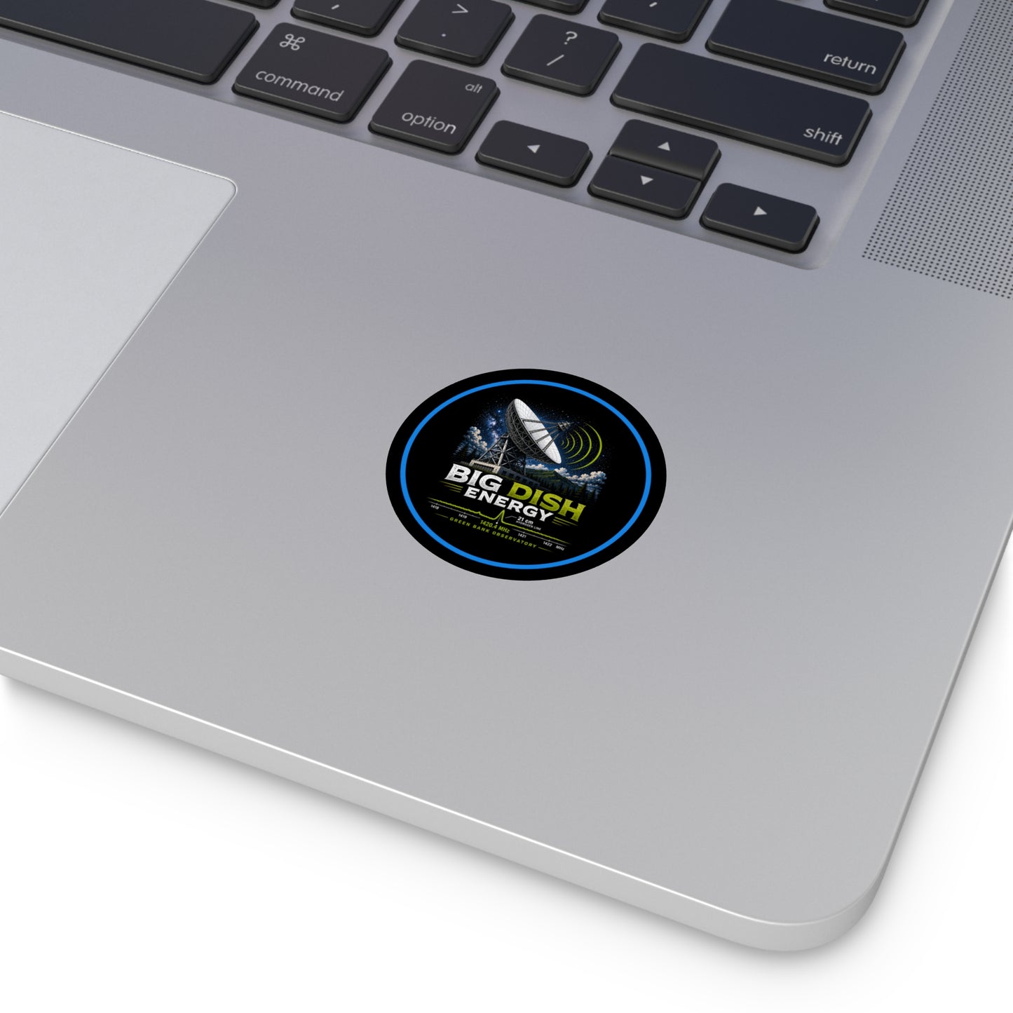 “Big Dish Energy” Radio Telescope Vinyl Decal (Green Bank Observatory)