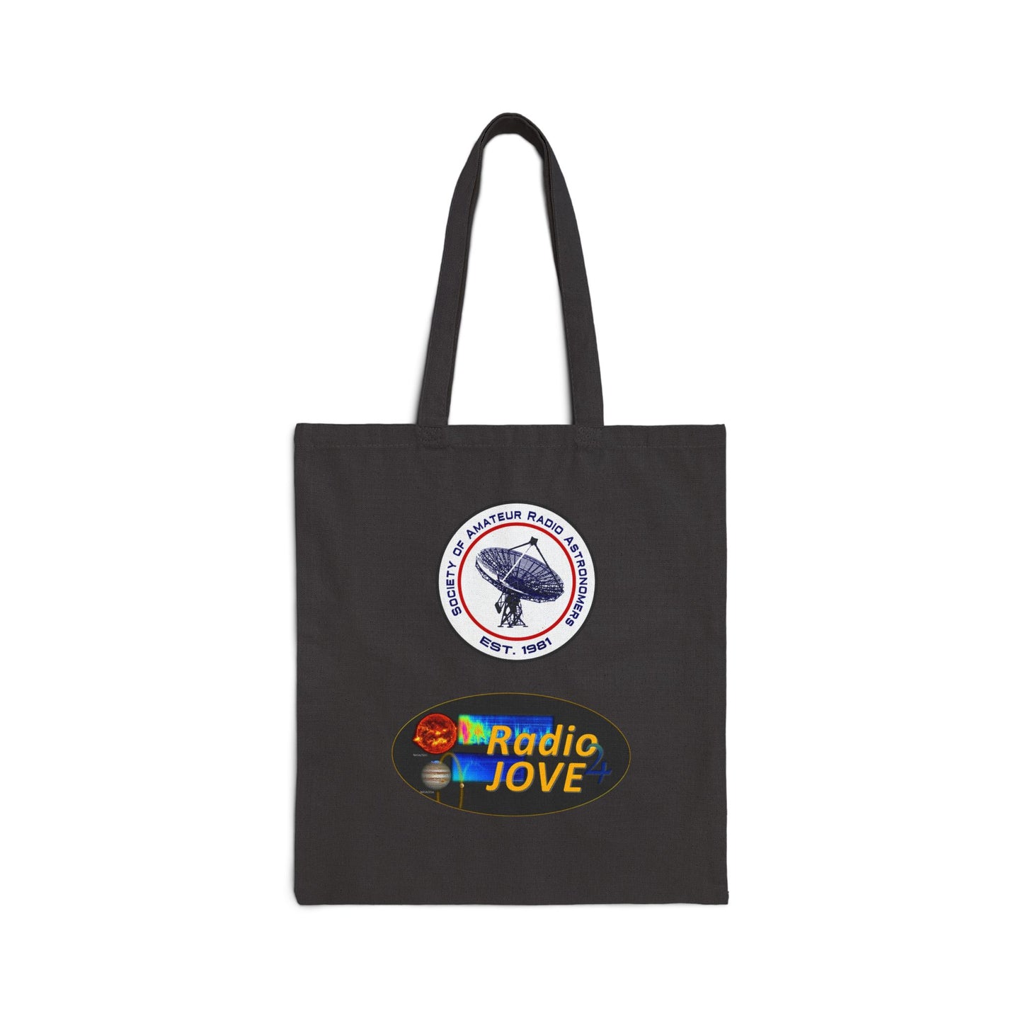 2025 Eastern Conference Cotton Canvas Tote Bag - Radio Astronomy Design