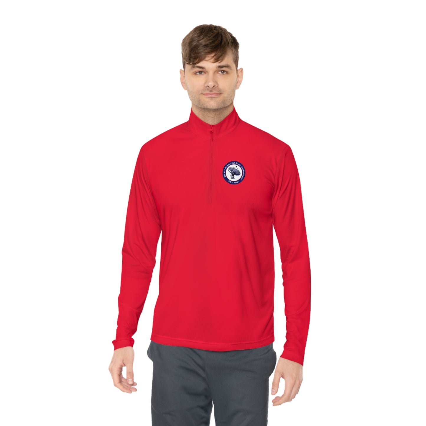 SARA Unisex Quarter-Zip Pullover