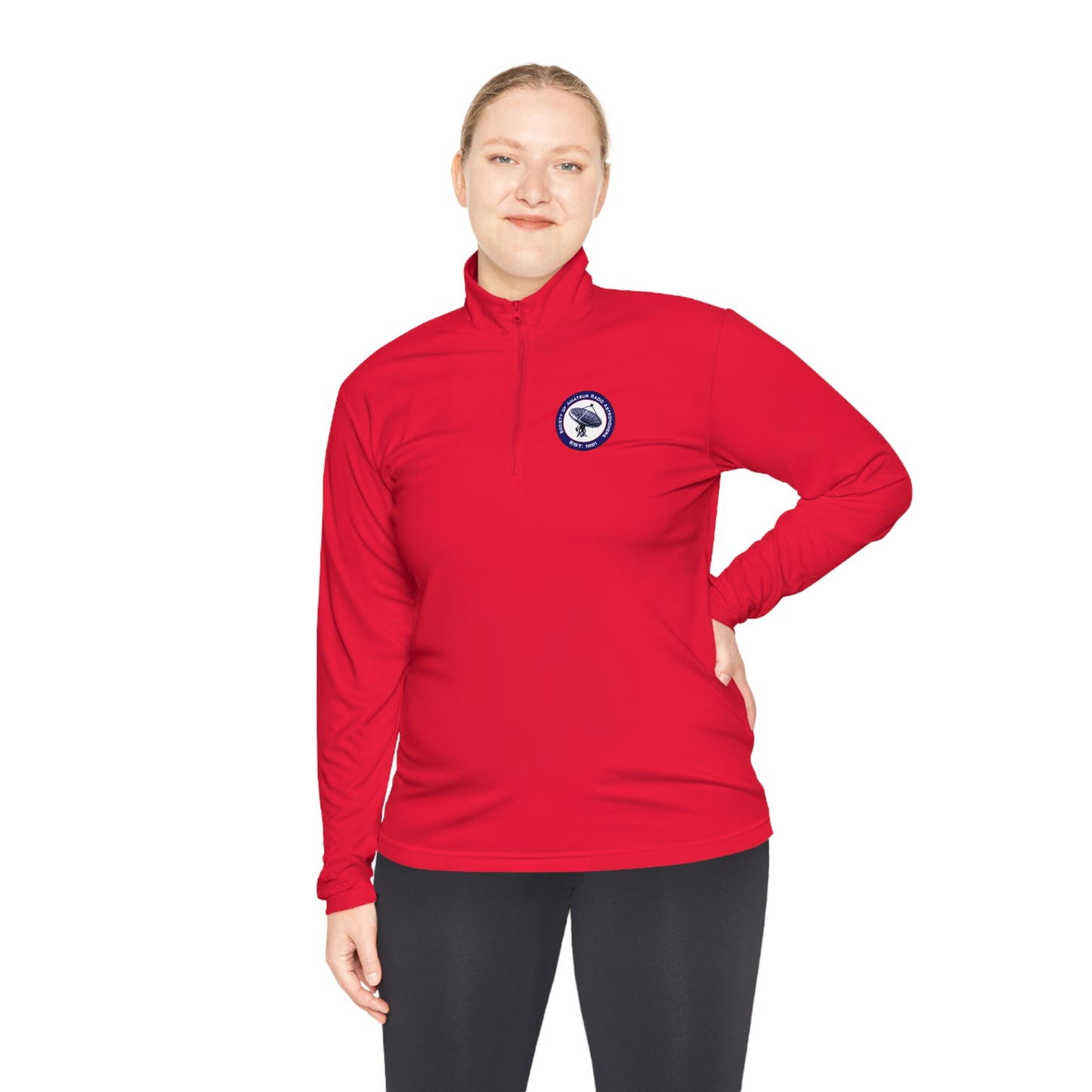 SARA Unisex Quarter-Zip Pullover
