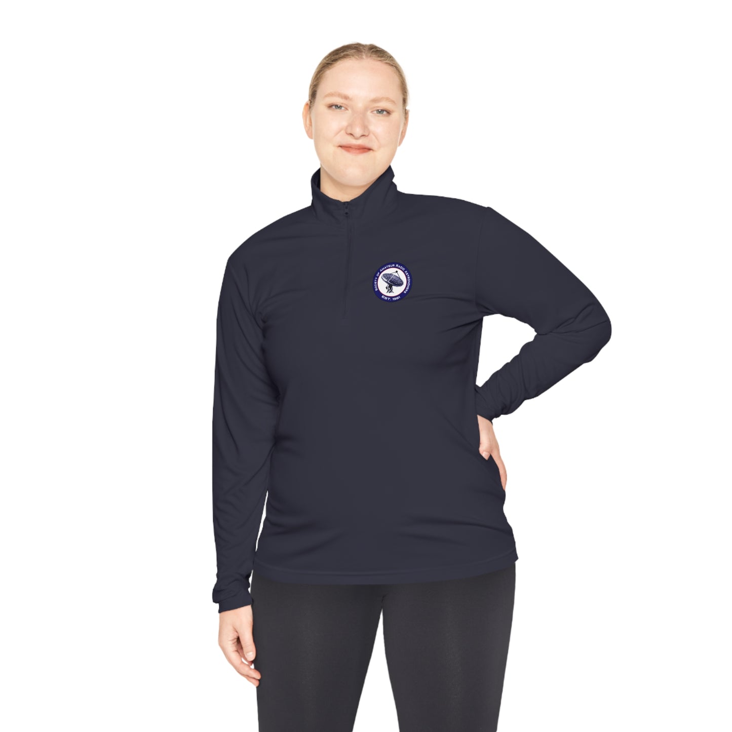 SARA Unisex Quarter-Zip Pullover
