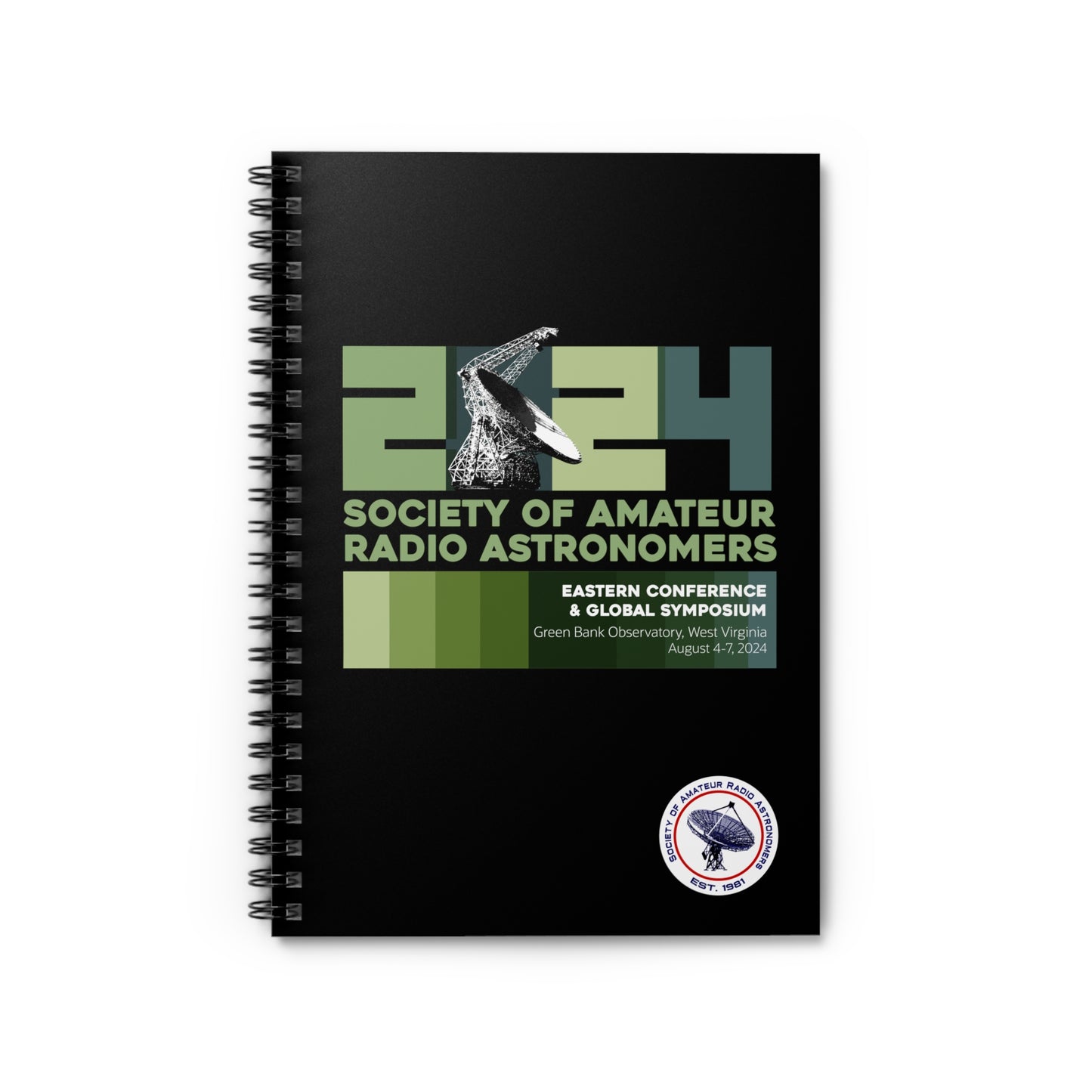 2024 Conference Spiral Notebook - Ruled Line