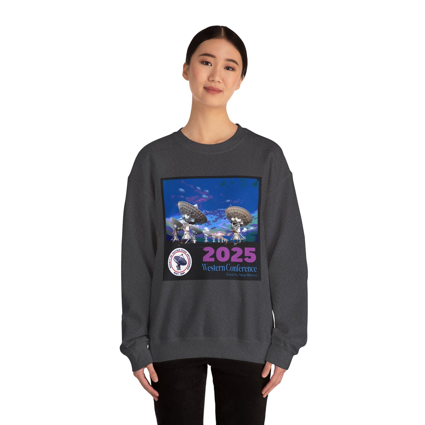 2025 Western Conference Unisex Heavy Blend™ Crewneck Sweatshirt