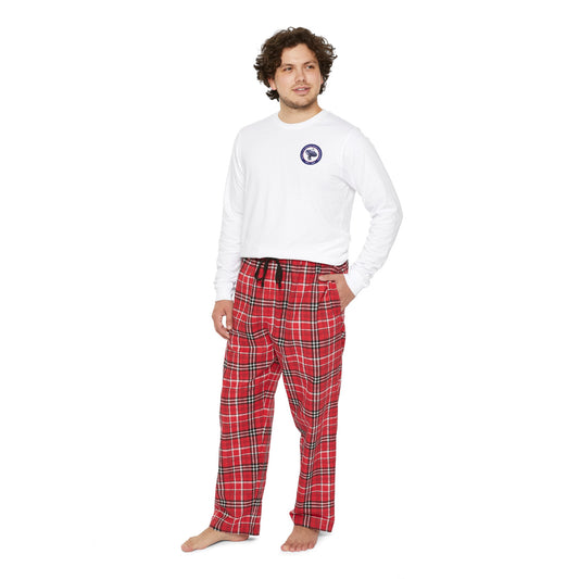 SARA Men's Long Sleeve Pajama Set