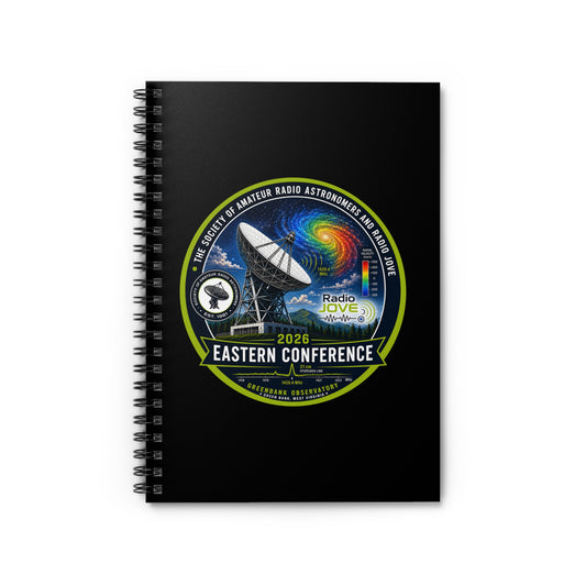 Eastern Conference 2026 Spiral Notebook – Amateur Radio & Astronomy Design