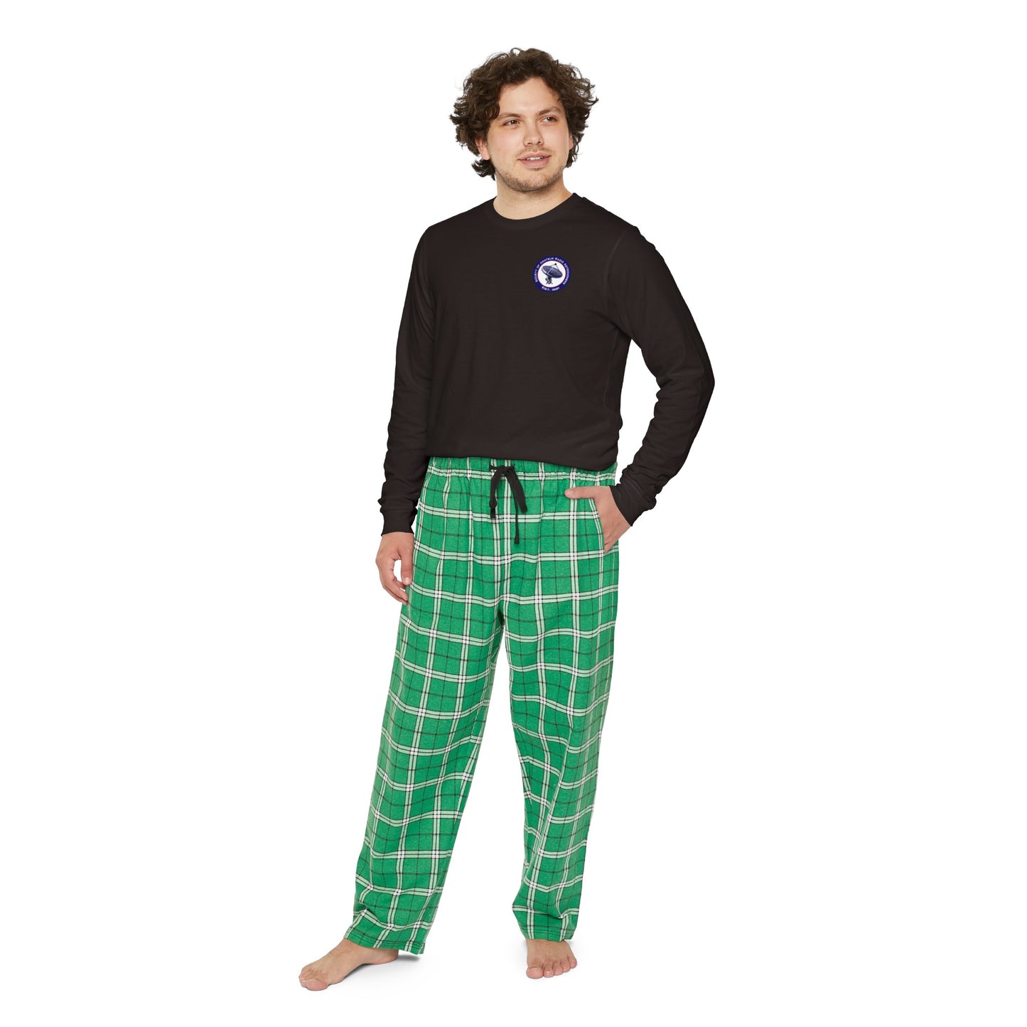 SARA Men's Long Sleeve Pajama Set