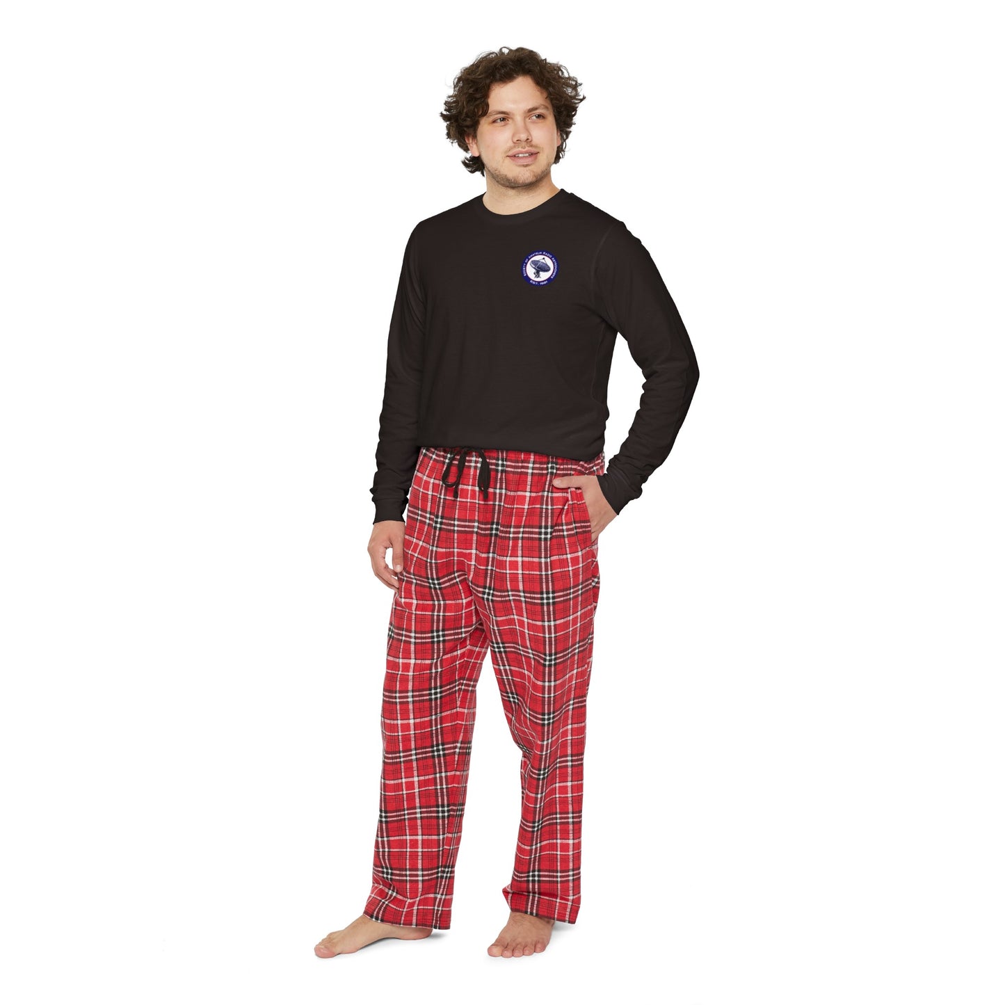 SARA Men's Long Sleeve Pajama Set