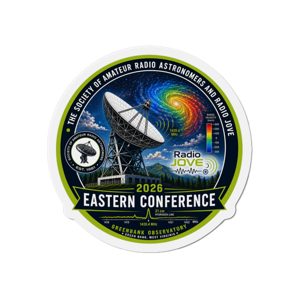 2026 Eastern Conference Die-Cut Magnet