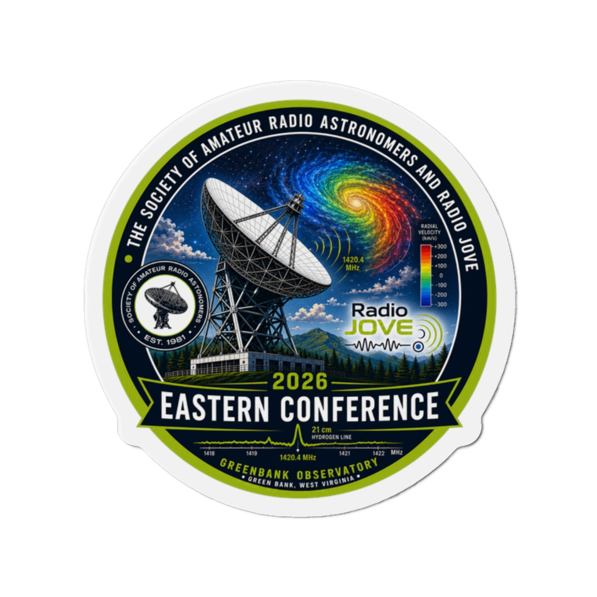 2026 Eastern Conference Die-Cut Magnet